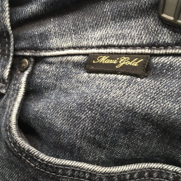 Mavi Gold Womens Skinny Jeans Size 25/27 Med Wash Blue Stretch - Picture 9 of 9